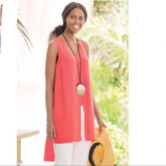 Soft Surroundings Amadora Tunic #2AG74 Size Large‎ - Picture 1 of 6